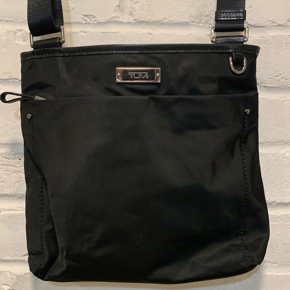 Tumi Voyageur Crossbody Black Nylon